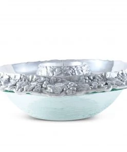 Arthur Court Trays Grape Tray With Glass Bowls