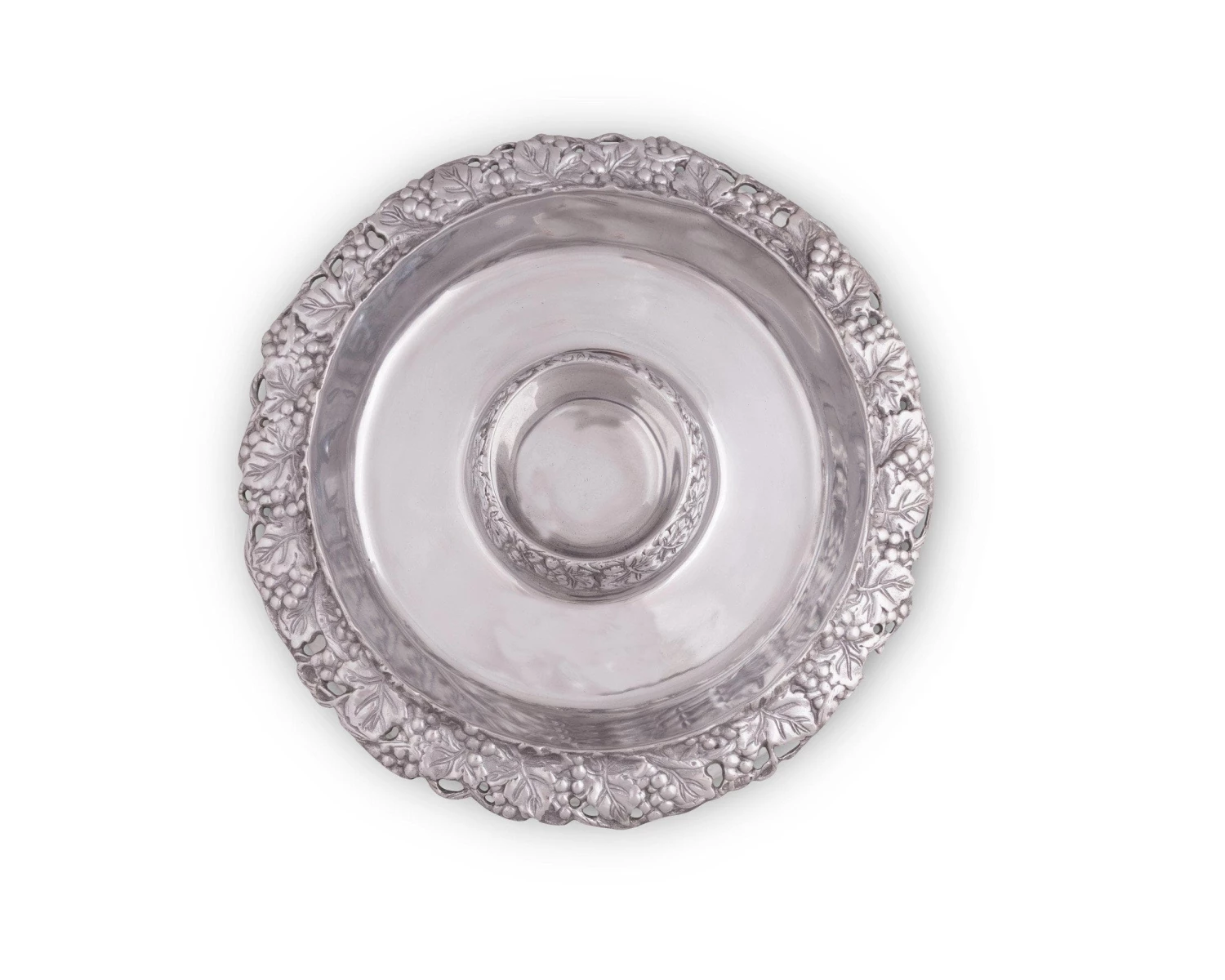 Arthur Court Trays Grape Tray With Glass Bowls