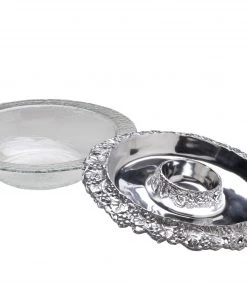 Arthur Court Trays Grape Tray With Glass Bowls