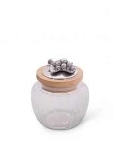 Arthur Court Canisters Grape Glass Canister