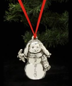 Arthur Court Holiday Ornaments Bunny Annual Christmas Ornament