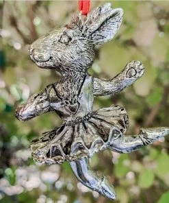 Arthur Court Holiday Ornaments Bunny Annual Christmas Ornament