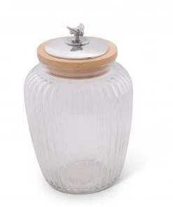 Arthur Court Honey Bee Glass Canister Canisters