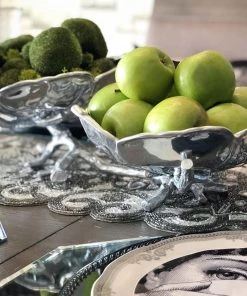 Arthur Court Serving Bowls Magnolia 2-Bowl Bowl