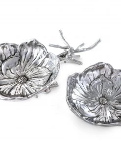 Arthur Court Serving Bowls Magnolia 2-Bowl Bowl