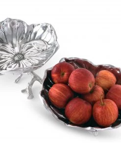 Arthur Court Serving Bowls Magnolia 2-Bowl Bowl