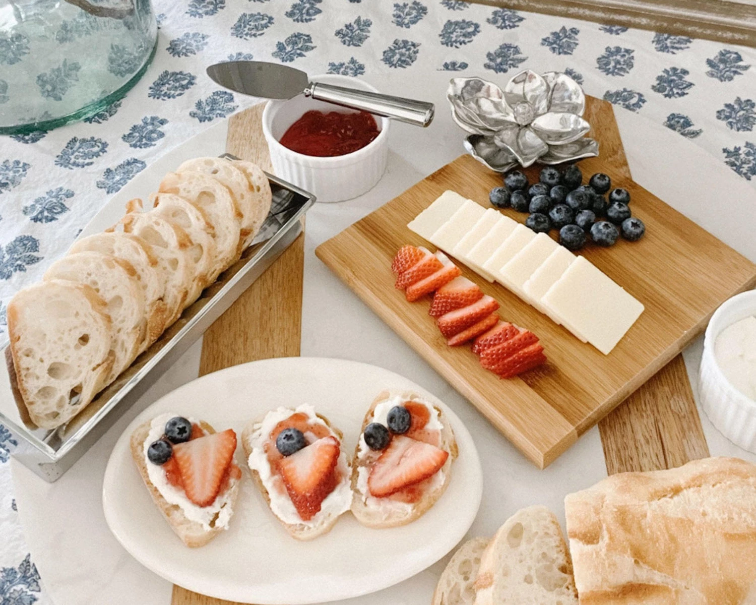 Arthur Court Cheese Boards & Cheese Sets Magnolia Bamboo Cheese Set