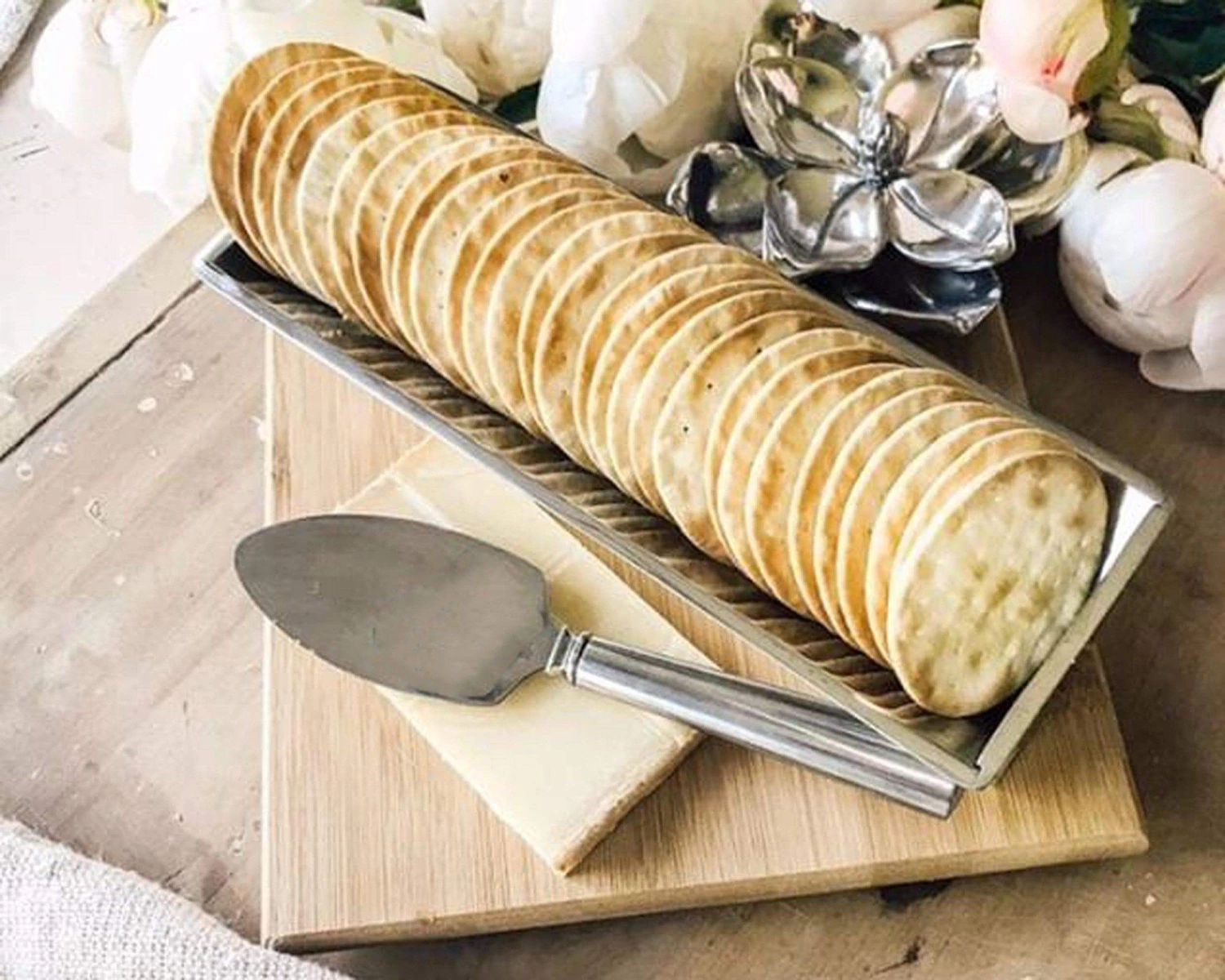 Arthur Court Cheese Boards & Cheese Sets Magnolia Bamboo Cheese Set