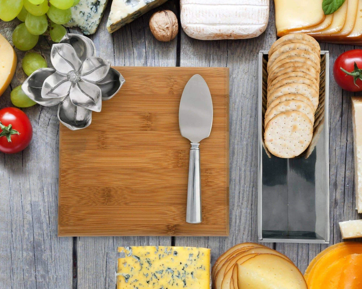 Arthur Court Cheese Boards & Cheese Sets Magnolia Bamboo Cheese Set
