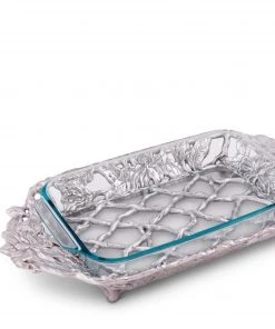 Arthur Court Magnolia Pyrex Holder 3qt