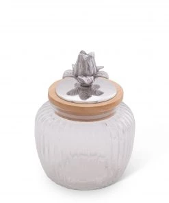 Arthur Court Magnolia Glass Canister Canisters