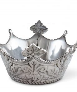 Arthur Court Mardi Gras Crown Serving Bowl