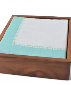 Arthur Court Lunchon Wood Napkin Box Miscellaneous