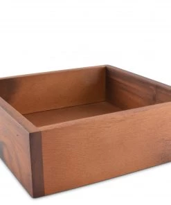 Arthur Court Lunchon Wood Napkin Box Miscellaneous