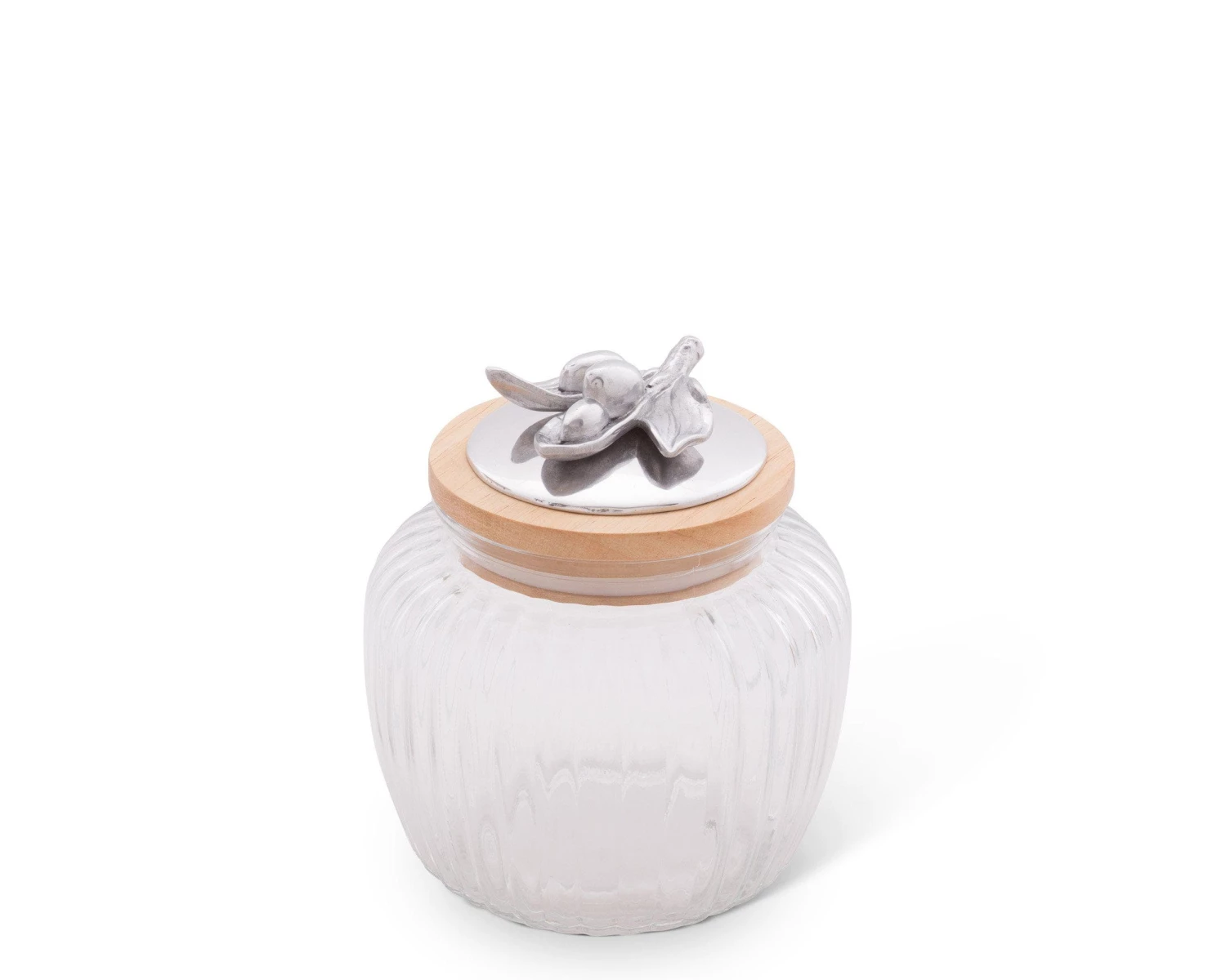 Arthur Court Olive Glass Canister