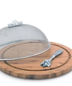 Arthur Court Olive 3 Piece Picnic Cheese Board / Spreader