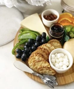 Arthur Court Olive 3 Piece Picnic Cheese Board / Spreader