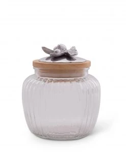 Arthur Court Olive Glass Canister