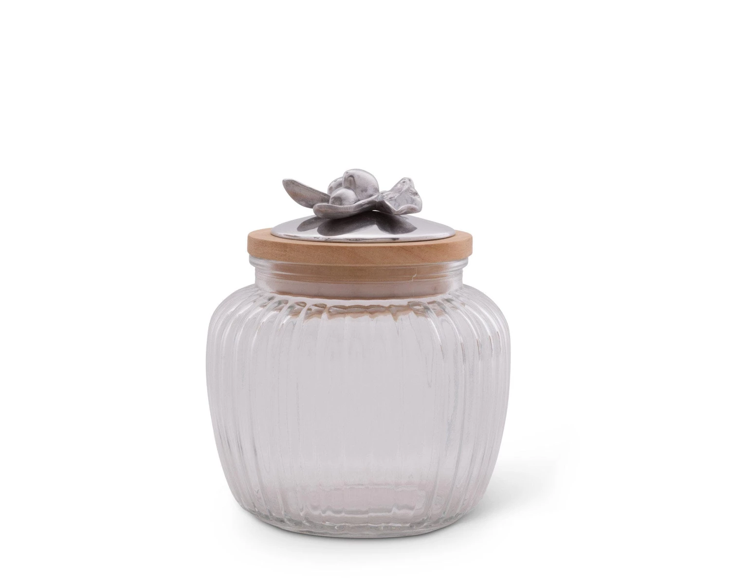 Arthur Court Olive Glass Canister