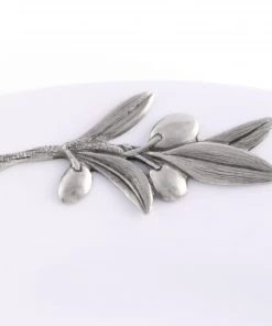 Arthur Court Olive Melamine Lunch Plates - Set Of 4