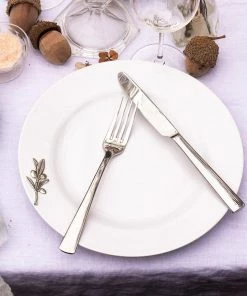 Arthur Court Olive Melamine Lunch Plates - Set Of 4