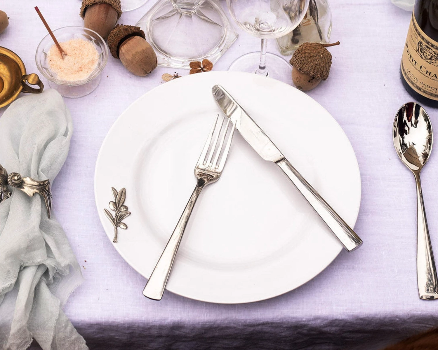 Arthur Court Olive Melamine Lunch Plates - Set Of 4