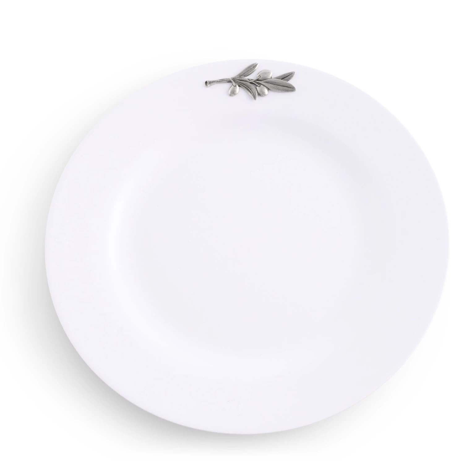 Arthur Court Olive Melamine Lunch Plates - Set Of 4