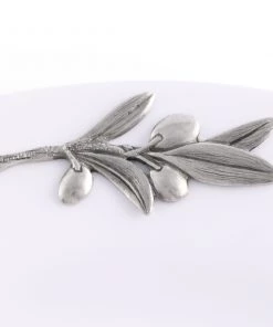 Arthur Court Olive Melamine Lunch Plates - Set Of 4