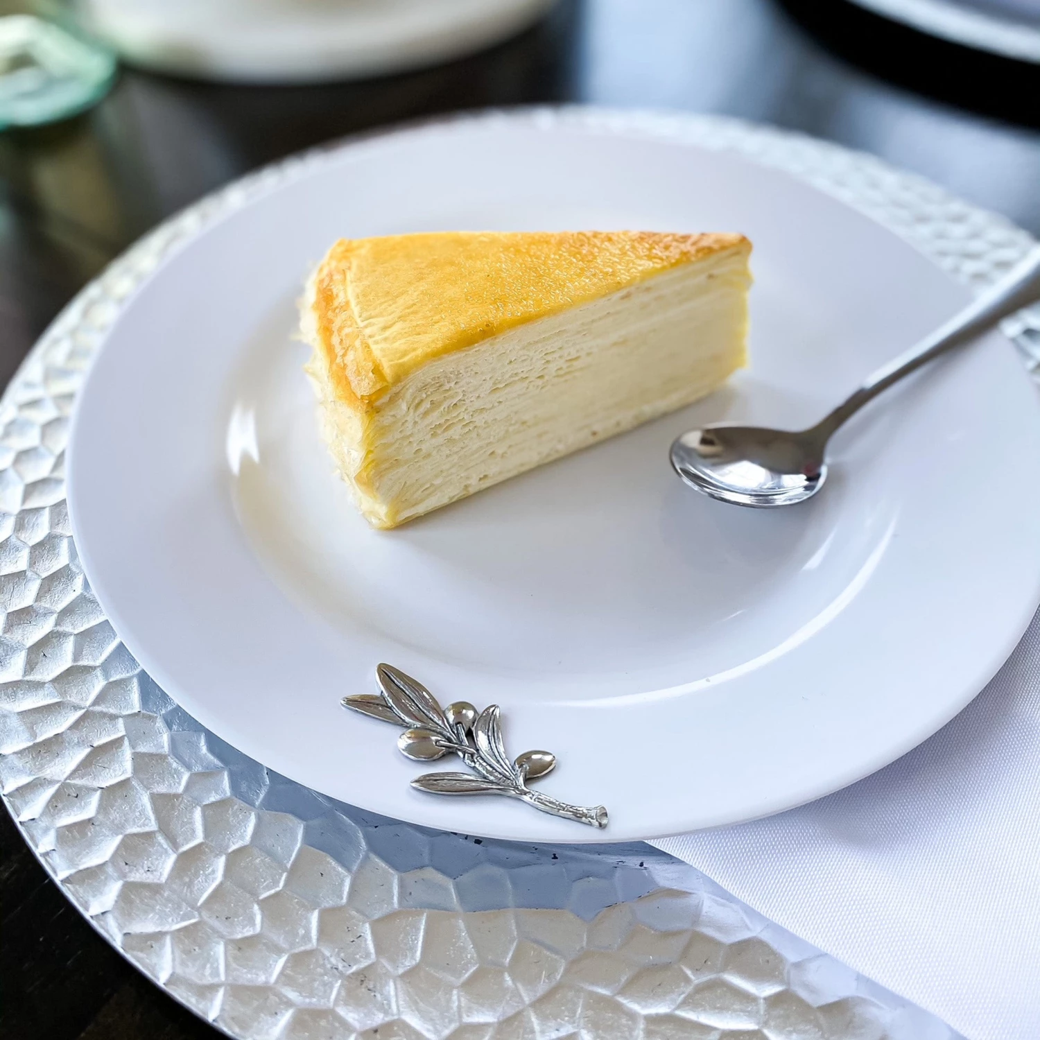 Arthur Court Olive Melamine Lunch Plates - Set Of 4