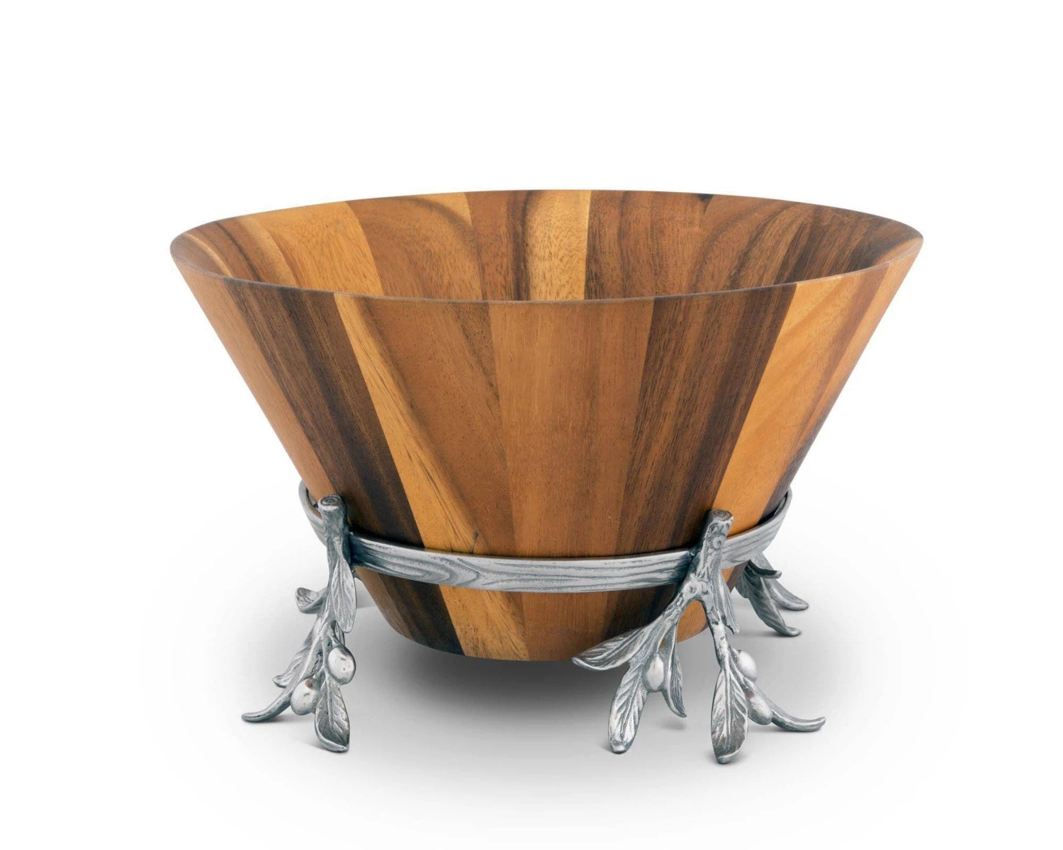 Arthur Court Olive Wood Salad Bowl