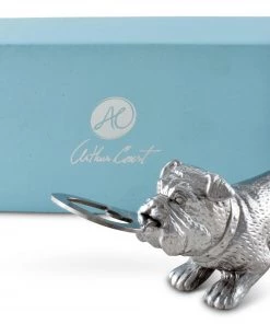 Arthur Court Bulldog Bottle Opener Pet