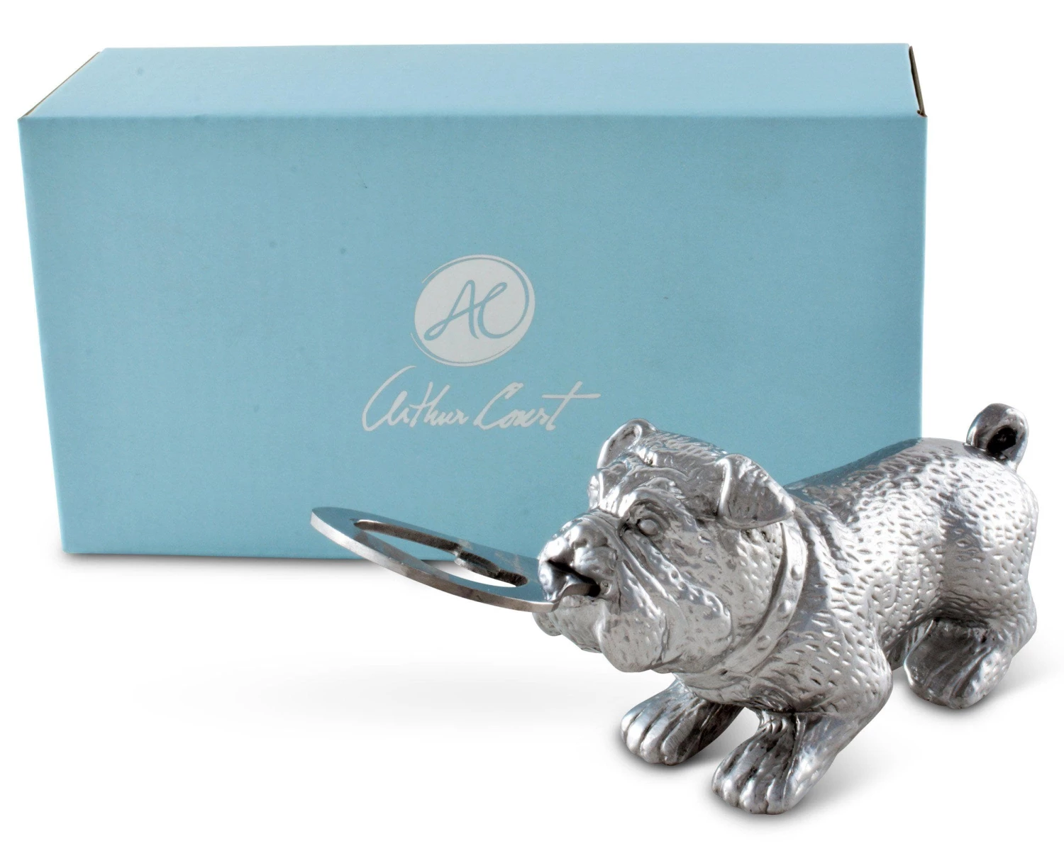 Arthur Court Bulldog Bottle Opener Pet