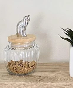 Arthur Court Cat Treat Jar Pet
