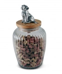 Arthur Court Pet Dog Treat Jar