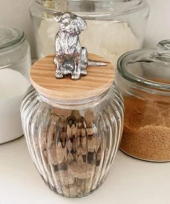 Arthur Court Pet Dog Treat Jar