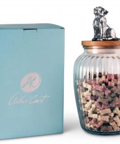 Arthur Court Pet Dog Treat Jar