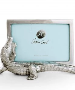 Arthur Court Alligator Photo Frame