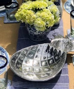 Arthur Court Pineapple Chip And Dip Tray Chip & Dip Sets