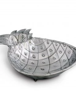 Arthur Court Pineapple Chip And Dip Tray Chip & Dip Sets