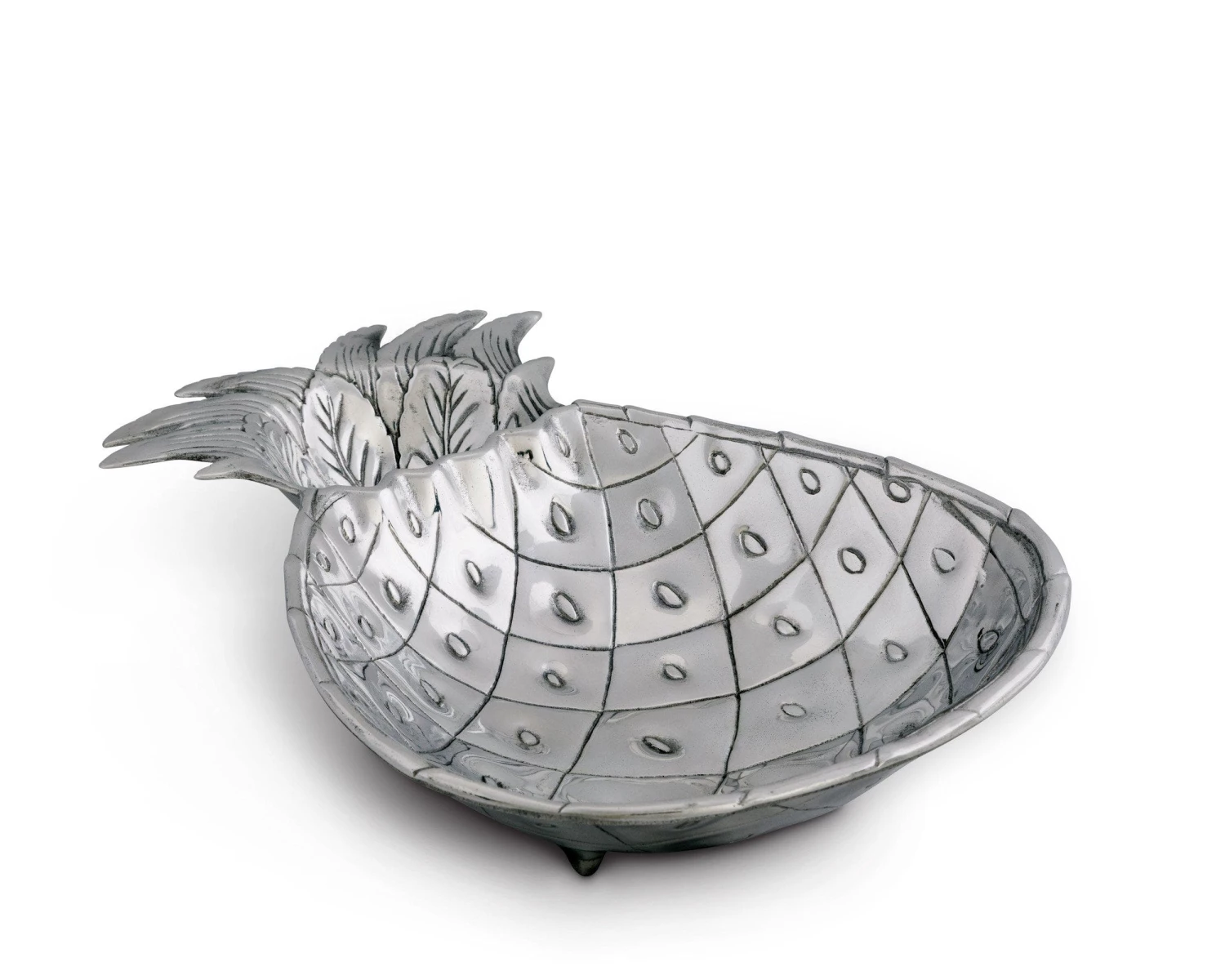 Arthur Court Pineapple Chip And Dip Tray Chip & Dip Sets