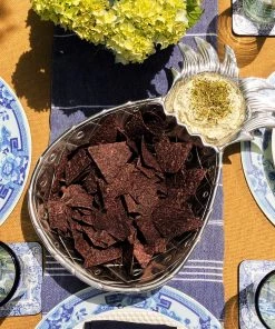 Arthur Court Pineapple Chip And Dip Tray Chip & Dip Sets