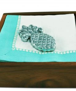 Arthur Court Pineapple Napkin Weight Napkin Holders