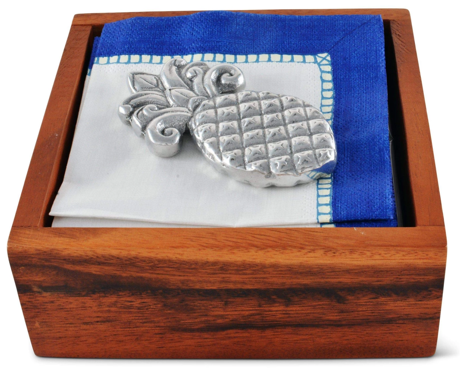 Arthur Court Pineapple Napkin Weight Napkin Holders
