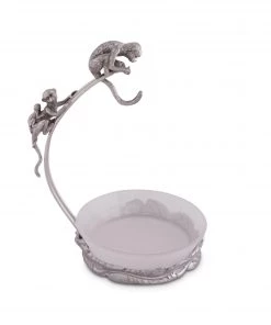 Arthur Court Monkey Banana Holder With Bowl