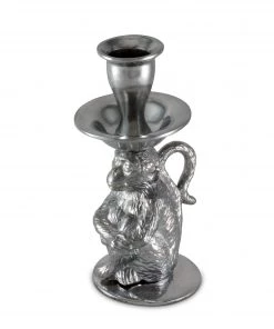 Arthur Court Monkey Candle Holders Safari