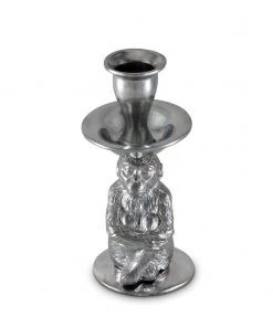 Arthur Court Monkey Candle Holders Safari