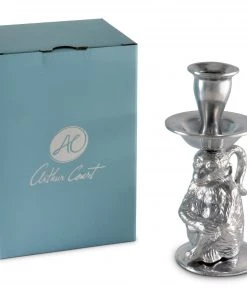 Arthur Court Monkey Candle Holders Safari