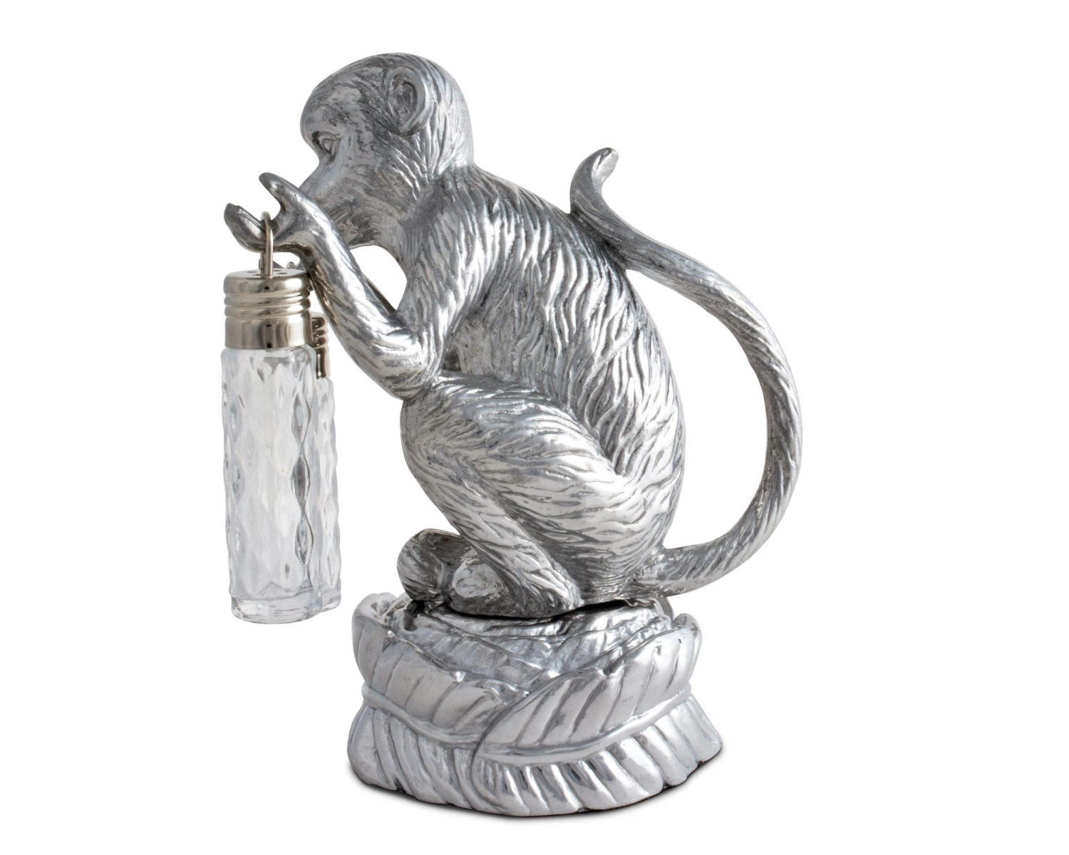 Arthur Court Safari Monkey Hanging Salt And Pepper Set