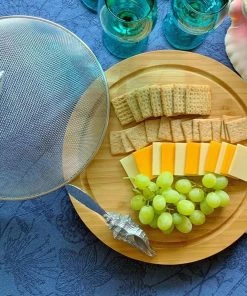 Arthur Court Conch Shell 3 Piece Picnic Cheese Board / Spreader Cheese Boards & Cheese Sets