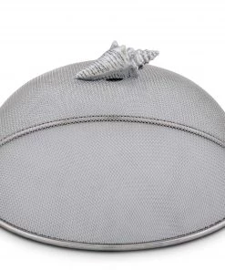 Arthur Court Conch Shell Stainless Mesh Picnic Cover